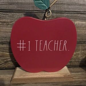 Rae Dunn NWT teacher sign